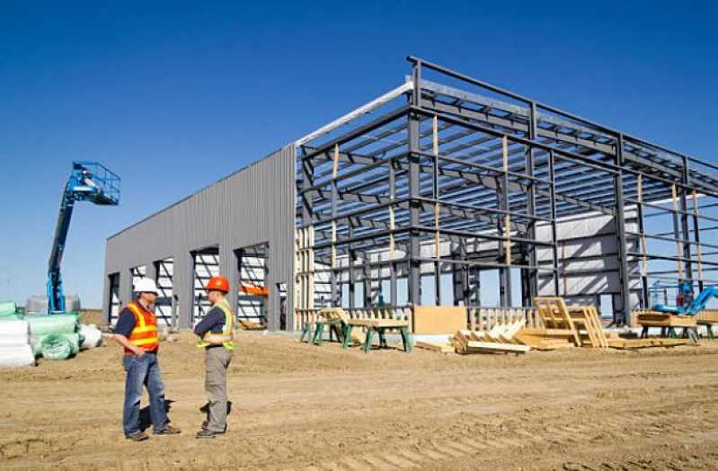 Estruturas Metálicas para Garagem Quatro Barras - Estrutura Metálica para Telhado